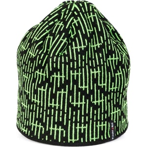 Finmark Winter hat черно, светло-зелено uni (fc2211)
