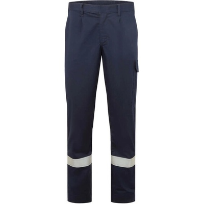 PortWest Bizflame FR432 88/12 Nehořlavé kalhoty s reflexním pruhem navy