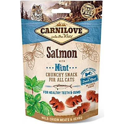 Carnilove Cat Crunchy Snack Salmon with Mint 50 g