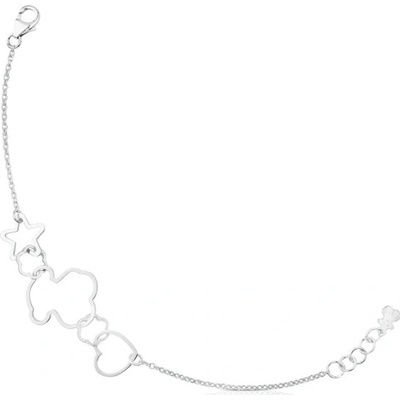 Tous stříbrný náramek Silueta 612491510