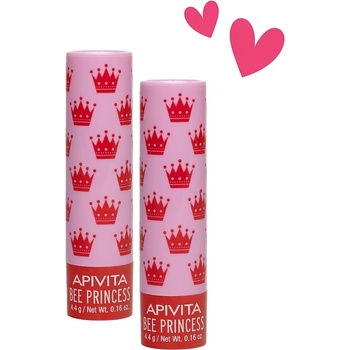 APIVITA Комплект - Стик за устни Bee Princess, 2 х 4.4 g