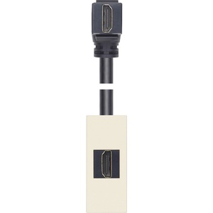 Vimar 30346. HC HDMI Розетка Linea, с кабел на 90°, 1М, Canvas, (VM30346.HC)