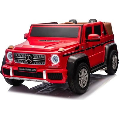 Mamido Mercedes Benz MAYBACH G650 Strong Elektrické autíčko červená