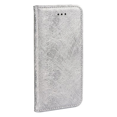 Púzdro Forcell MAGIC LG Q6 strieborné