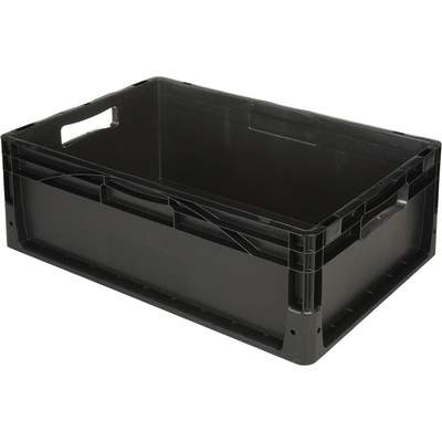 BAUHAUS Euro box 60 × 40 × 22 cm 44 l čierny NE6422-4120-PPR991