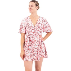 PEPE JEANS Beryl short sleeve romper - Grey (Multi)
