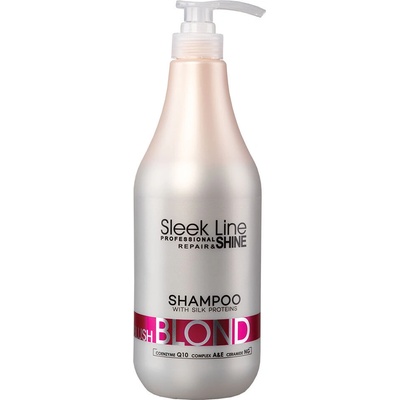 Stapiz Sleek Line Blush Šampon na blond vlasy 1000 ml