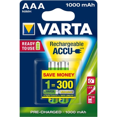 Varta Rechargeable AAA 1000mAh 2ks 5703301402