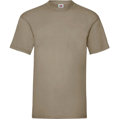 Fruit of the Loom triko pánské Valueweight T khaki