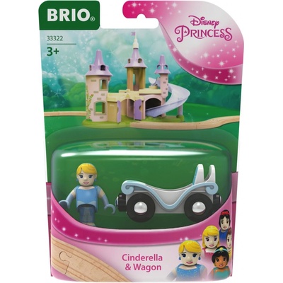 Brio 33322 Disney Princess Popelka a vagónek