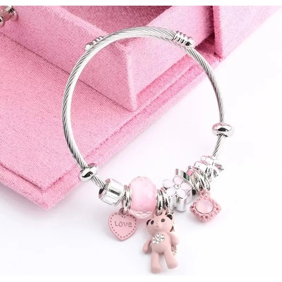 Дамска Гривна Pink Rose код 220