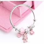  Дамска Гривна Pink Rose код 220