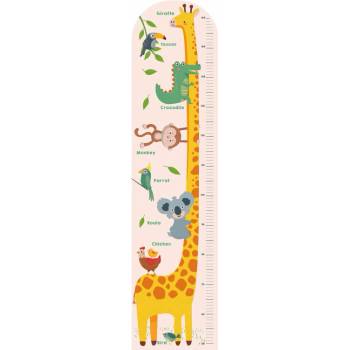 Wiky detský meter na stenu penový žirafa 120 cm