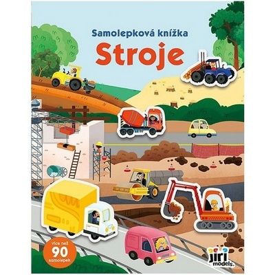 Samolepková knížka Stroje