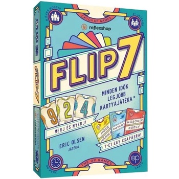 Reflexshop Настолна игра Flip 7 - на унгарски език (CUGFLIP7RS)