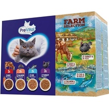 PreVital farm selection mix mäsa a rýb 12 x 85 g