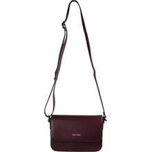 CINDY dámska crossbody koženková kabelka Bordová