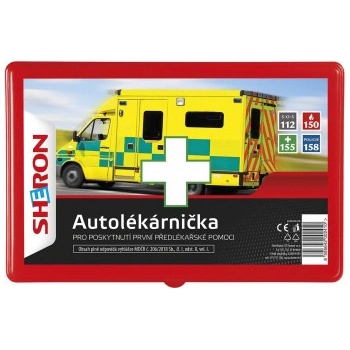 Autolékárnička Sheron, plastová, 206/2018