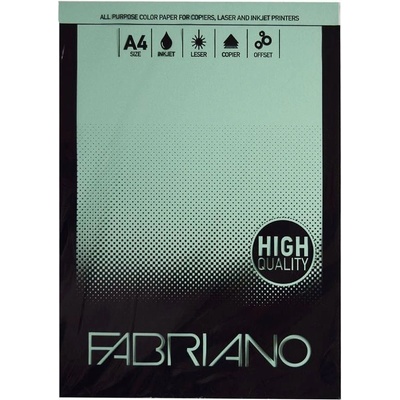 Fabriano Копирен картон, A4, 160 g/m2, резеда, 50 листа (1535160003)