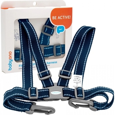 BabyOno Колан за прохождане Babyono - First Steps, тъмносин (5901435415658)
