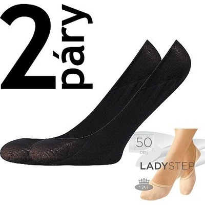 Lady ťapky LADY step 50 DEN 2 páry nero