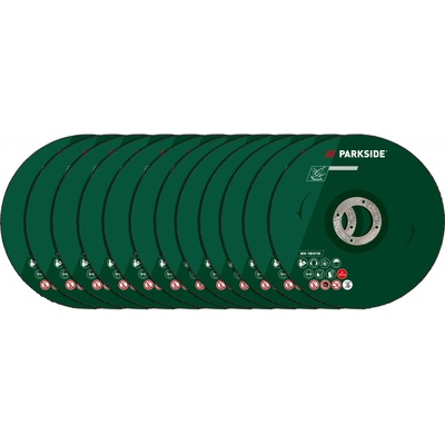 PARKSIDE Sada řezných kotoučů, 125 mm (řezné kotouče, 12dílná sada)