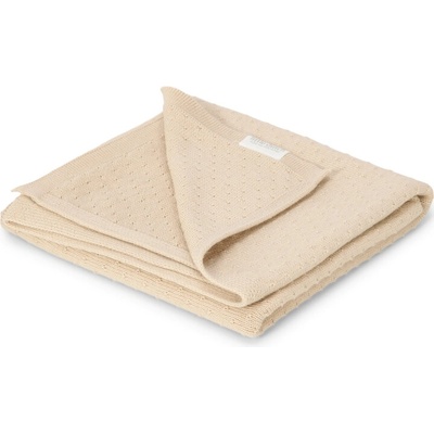 Little Dutch Deka pletená Pure Soft Beige