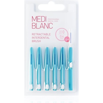 MEDIBLANC Interdental TB Pull Out System 0.4 mm изваждаща се интердентална четка 6 бр