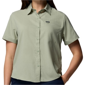 Columbia Дамска риза с копчета Columbia Women's Silver Ridge Utility II S/S Shirt - Safari (133-1386-0312)