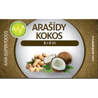 AWA superfoods Arašídovo kokosové Máslo 180 g