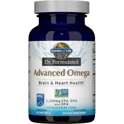 Garden of Life Dr. Formulated Advanced Omega [60 Гел капсули] Цитрус