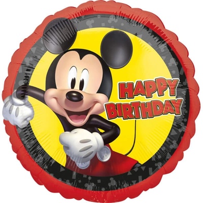 Amscan Fóliový balón 18 Happy Birthday Mickey