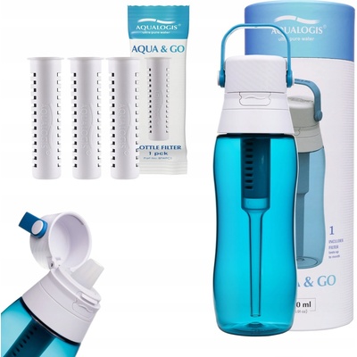 Aqualogis Aqua&Go 0,5 l modrá