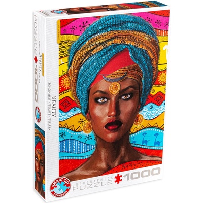 EUROGRAPHICS Пъзел Eurographics от 1000 части - Красавица (60005620)