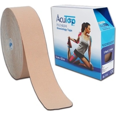 AcuTop Premium tejp béžová 5 cm x 32 m