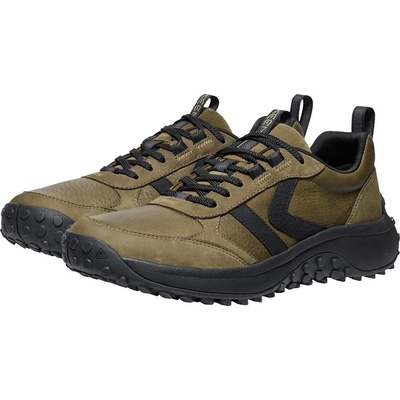 Keen ks86 lea men dark olive black
