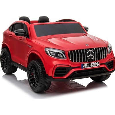 Lean Toys Elektrické autíčko Mercedes GLC 63S lakované červené