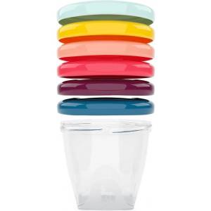 Babymoov Комплект купички с капак Babymoov - 6 броя, 250 ml (A004309)