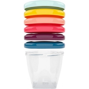Babymoov Комплект купички с капак Babymoov - 6 броя, 250 ml (A004309)
