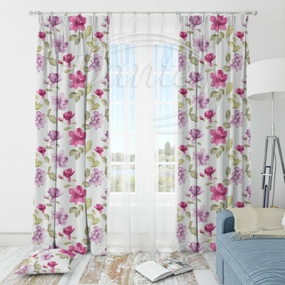 Dekorační látka 370052/103 na závěsy, polštářky - 150 cm