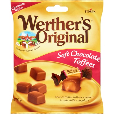 Werther`s Original karamely v mléčné čokoládě 70 g