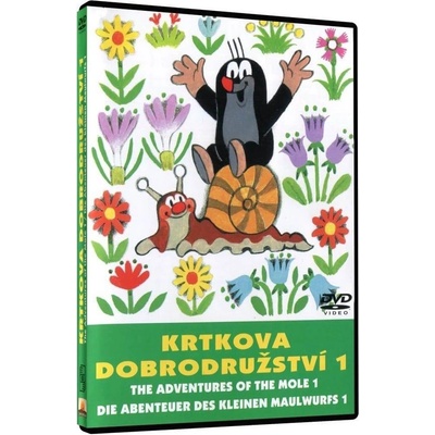 Krtkova dobrodružství 1 papírový obal DVD