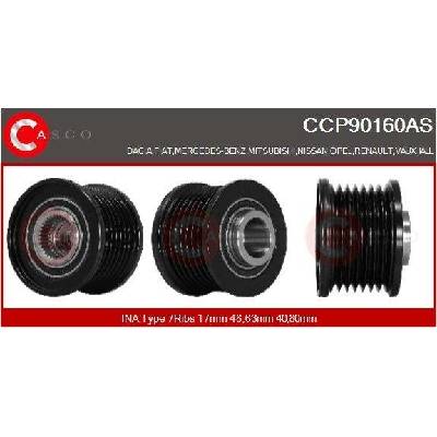 Řemenice, generátor CASCO CCP90160AS