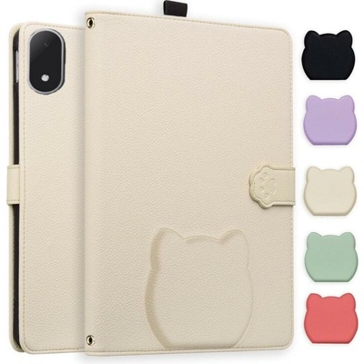 Vsechnonamobil 121562 CAT FLIP Zaklápěcí pouzdro pro OnePlus Pad 3 APRICOT WHITE