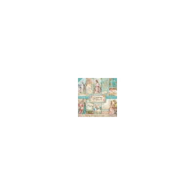 Sada papírů 30,5x30,5 190g Sleeping Beauty (SBBL89) Stamperia SCR525538