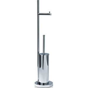 DECOR WALTHER Поставка за тоалетна хартия и тоалетна четка Decor Walther хром (0800200)