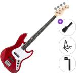 PSD Guitars JZB-100 Basic SET Red Електрическа бас китара