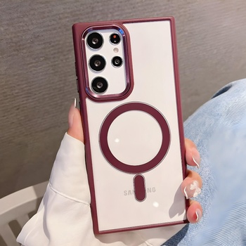 Izmael Izmael Magsafe калъф за Samsung Galaxy S22 - Кафяв KP23980 (23980)