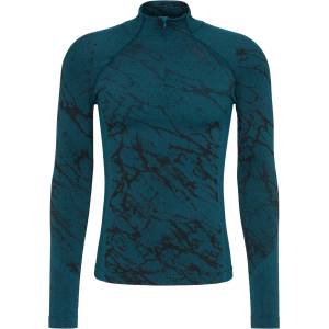 Odlo Синтетично термобельо Odlo Performance Warm Blackcomb Bl Top L/S Half Zip Synthetic base layer - Reflecting Pond (014-2613-0111)