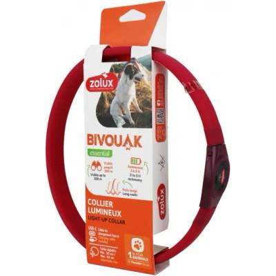 Zolux Obojek LED velký BIVOUAK USB